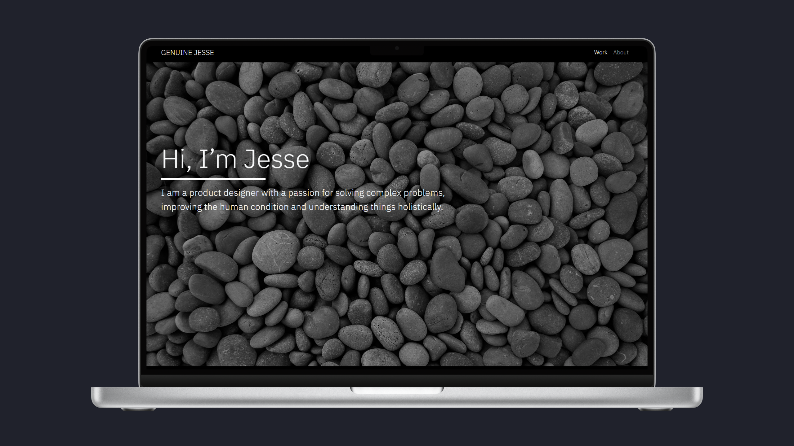 Landing Page for genuinejesse.com