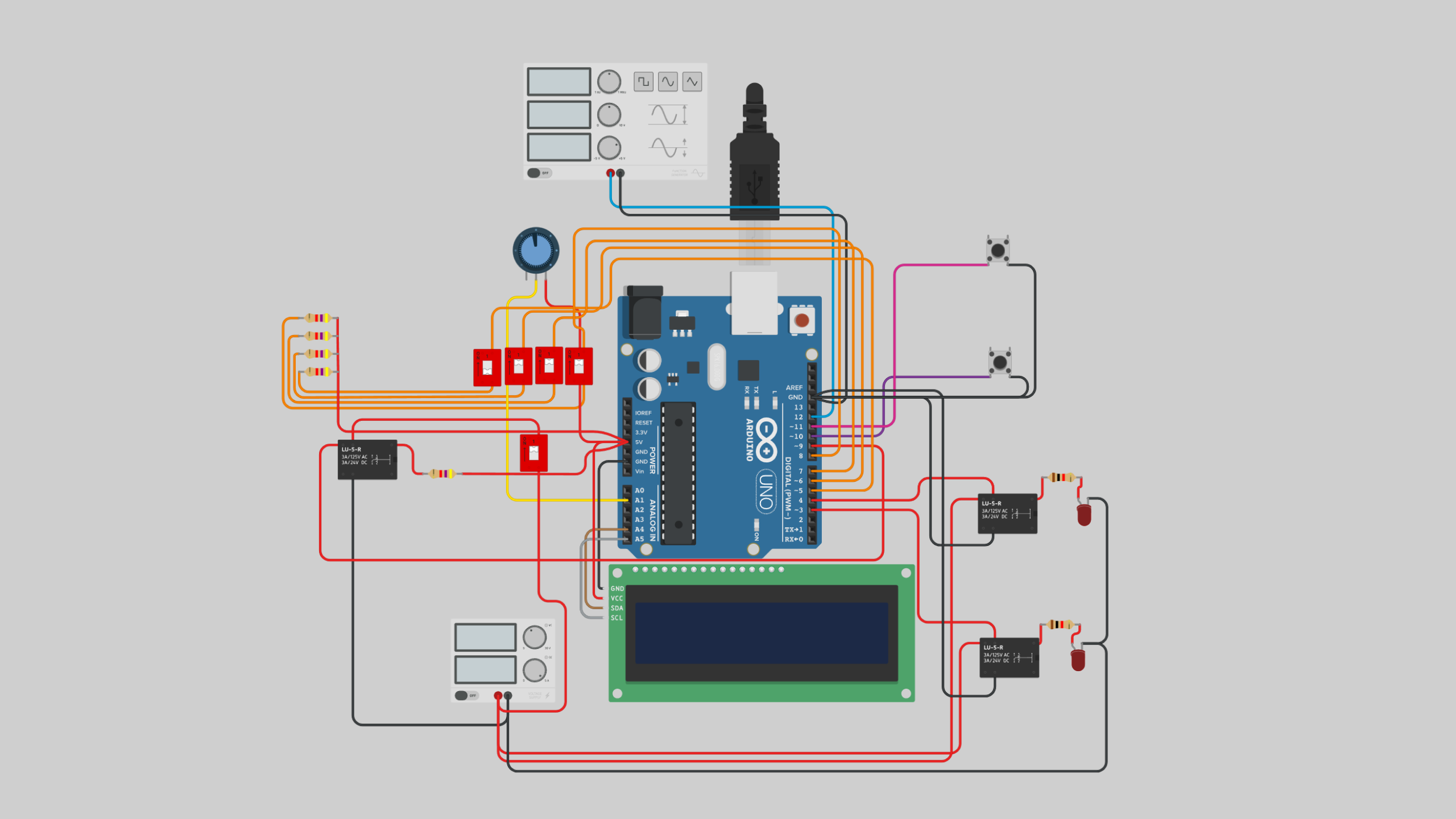 Circuit diagram of Overdrive